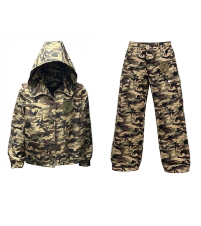 Saint Vanity Camo Patch Tracksuit Saint Vanity Camo Patch Tracksuit